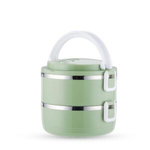 Insulation Lunch Box-Double-layer-green