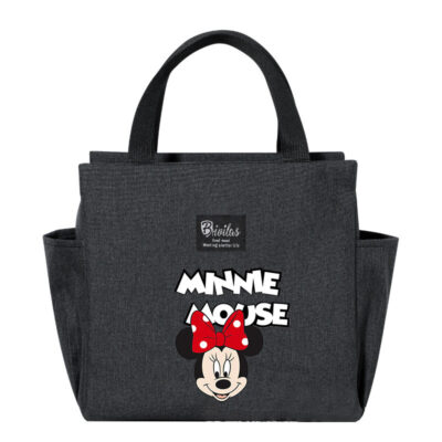 Mickey Mouse Lunch Bag-Black - MLS 347