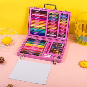 New 128-piece Brush Set-pink