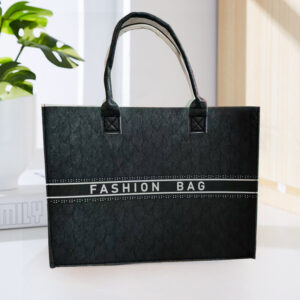 Women's Handbags-Carbon black; 30*40*12cm