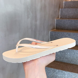 Flat Flip Flops For Women-Off-white