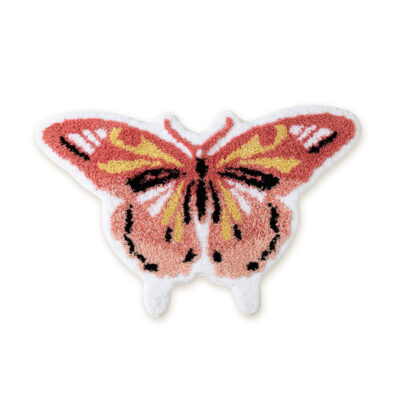 40*60cm Imitation Cashmere Floor Mat-Butterfly 5