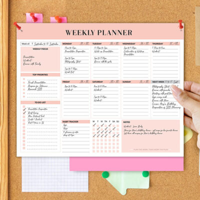 B5 Weekly Planner F