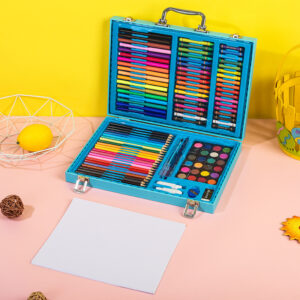 New 128-piece Brush Set-blue