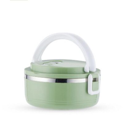 Insulation Lunch Box-Single-layer-green
