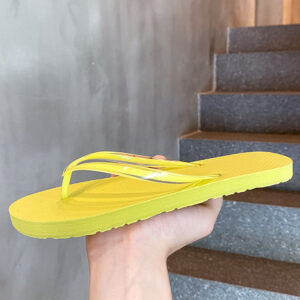 Flat Flip Flops For Women-Fluorescent yellow