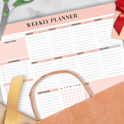 B5 Weekly Planner F