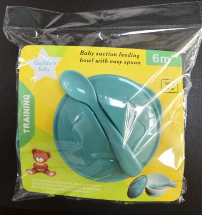 Baby Suction Cup Bowl-Green