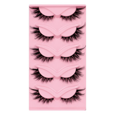 Five Pairs Eye Lashes-XF49-5