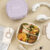 Japanese Square Lunch Box-1300ml milk apricot