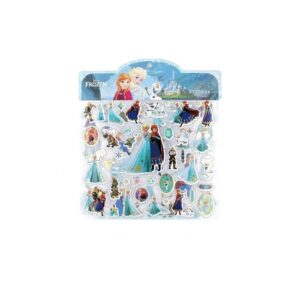 3d Bubble Cartoon Stickers-Double-layer large sheet Frozen 1 (2 sheets)