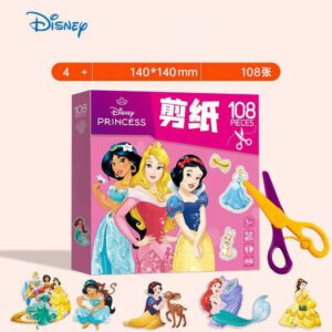 Children's Three-dimensional Origami Book-Snow White 108 pieces + scissors