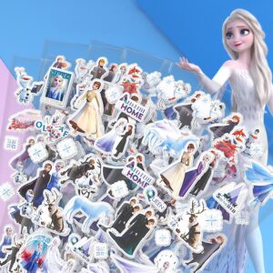 3d Bubble Cartoon Stickers-Frozen 2 (set of 12)