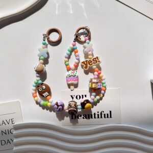 Mobile Phone Chain-Brown