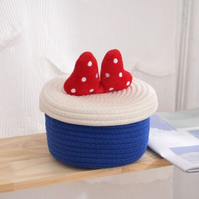 Desktop Storage Basket-Royal Blue