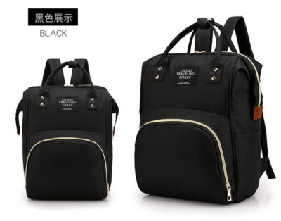 O1CN01Gle0Kp1Bs316hfgGo_!!0-0-cib Large Capacity Mommy Bag-Black