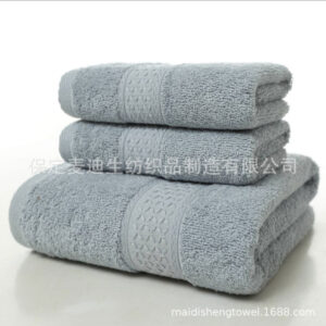 Pure Cotton Towel-Medium Grey 70*140cm