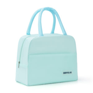 Solid Color Lunch Bag-Korean Blue