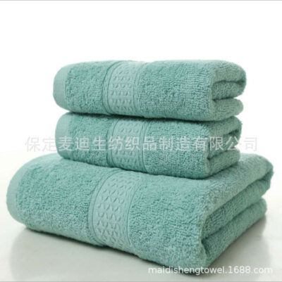 Pure Cotton Towel-Emerald Green 70*140cm