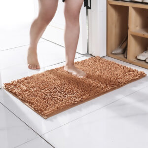 45*70 Non-slip Bathroom Mat-Brown