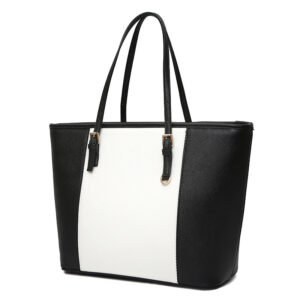American Fashion Women's Bags-Black and white without letters