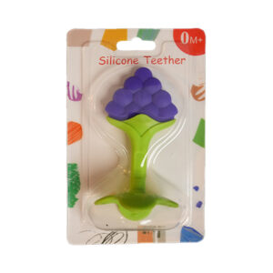 Silicone Baby Teether-8129-Grape