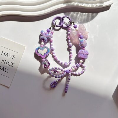 Mobile Phone Chain-Purple