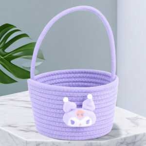 Fresh Woven Storage Basket-Taro Purple
