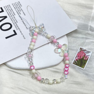 Mobile Phone Chain-Transparent butterfly