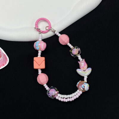 Mobile Phone Chain-Pink