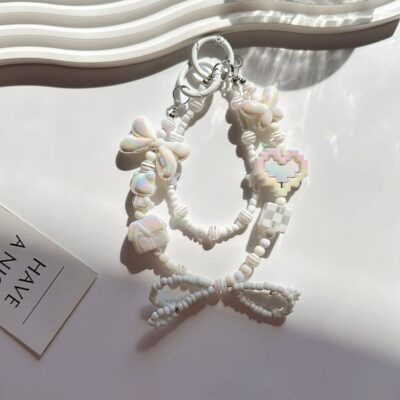 Mobile Phone Chain-White
