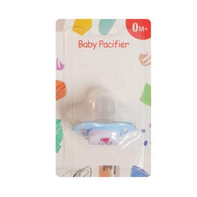 Baby Pacifier-round head-blue 8018