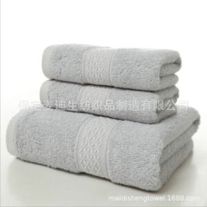 Pure Cotton Towel-Light grey 70*140cm