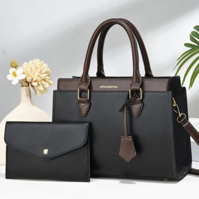 Single Shoulder Crossbody Handbag-Black