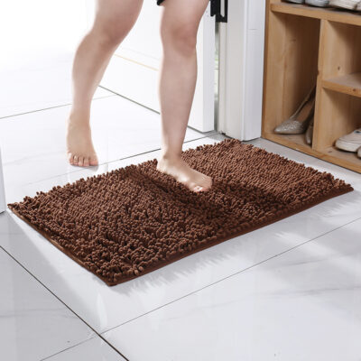 45*70 Non-slip Bathroom Mat-Brown