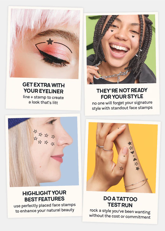 AOA Paw Paw Beauty Face Stamp and Eyeliner-Star
