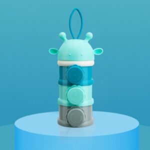 Baby Milk Powder Box-Side opening green