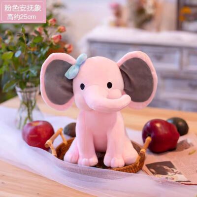 Infant Soothing Elephant Doll-Pink