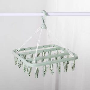 Thickened Clothes Drying Rack-Light Green