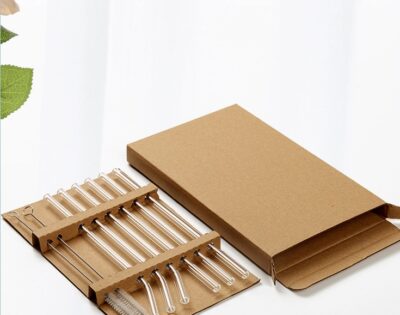 Transparent Glass Straw