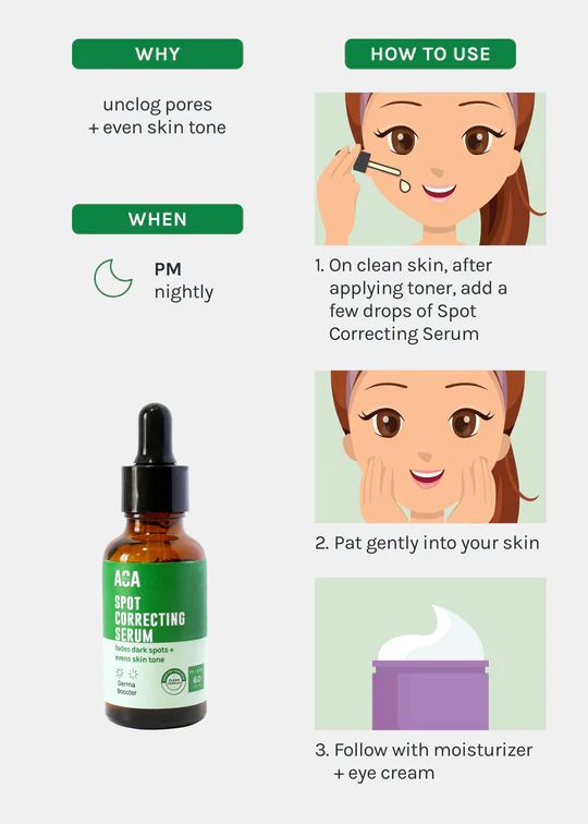 AOA Skin Spot Correcting Serum-1 fl oz / 30 ml