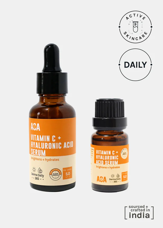 AOA Skin Vitamin C + Hyaluronic Acid Serum-1 fl oz / 30 ml