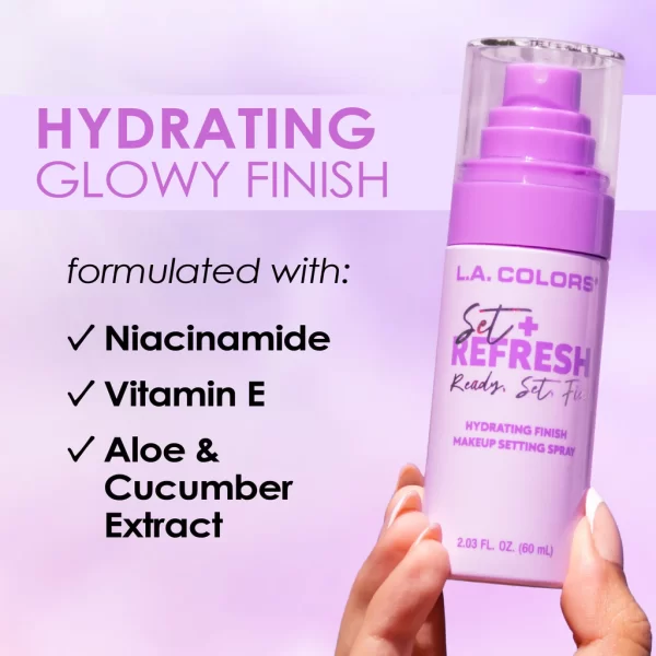 LA Colors Set + Refresh Setting Sprays-CSS339 Hydrating