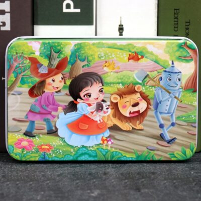 60-piece Iron Box Puzzle-forest play