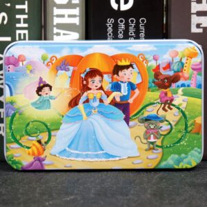 60-piece Iron Box Puzzle-Cinderella