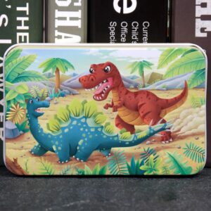 60-piece Iron Box Puzzle-dinosaur