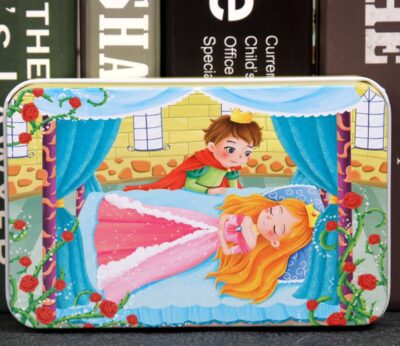 60-piece Iron Box Puzzle- Sleeping Beauty