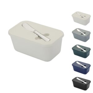 Butter Dish-white