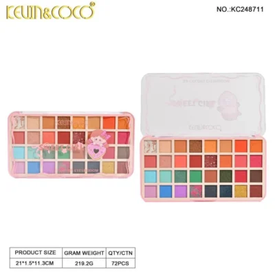 Kevin & Coco Sweet Girl 32 Color Eyeshadow Palette