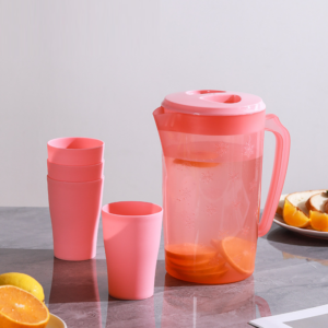 Cold Water Kettle-Pink-5-piece set